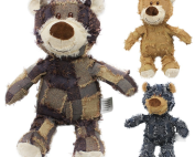 Giocattoli per cani con squeak a forma di orso in peluche per cani e gatti