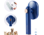 Pet Comb per Gatti e Cani per Rimuovere i Peli Fluttuanti Spazzola per Peli Animali Strumento per la Rimozione dei Peli Spazzola per la Toelettatura degli Animali Forniture per la Toelettatura Au
