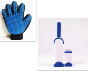 Set di Spazzola da Bagno e Pettine Peli Cani e Gatti