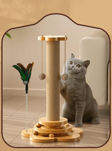 Tiragraffi-gatti-con-palline-interattive Tiragraffi-gatti-con-palline-interattive